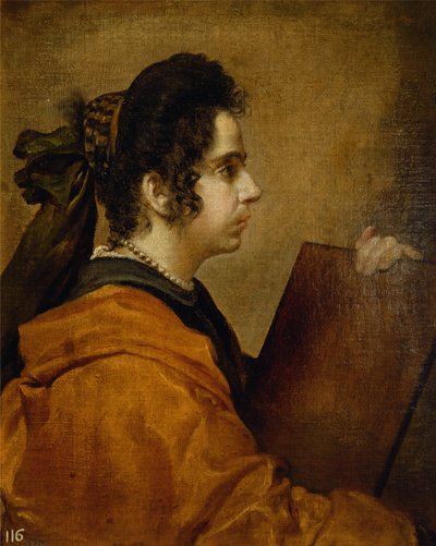 Portrait présumé être Juana Pacheco en Sibylle - Diego Velázquez